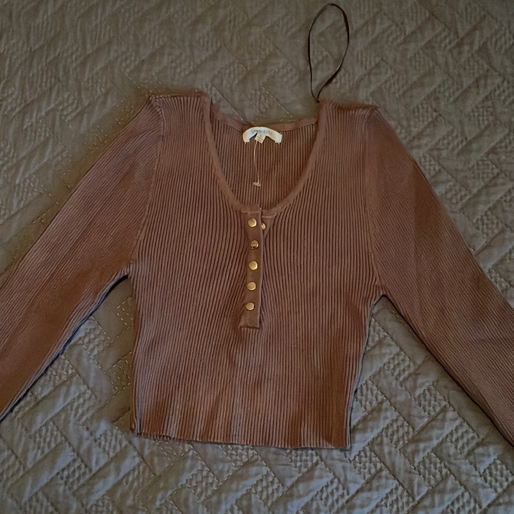 LS button fron brown